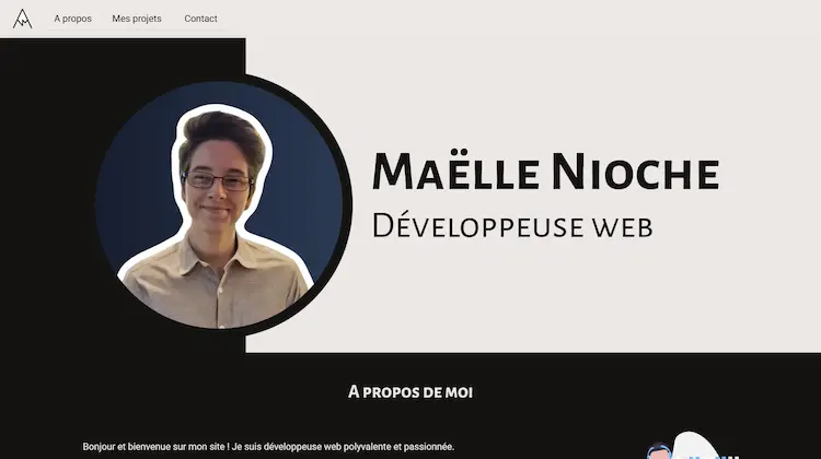 Mon portfolio V1
